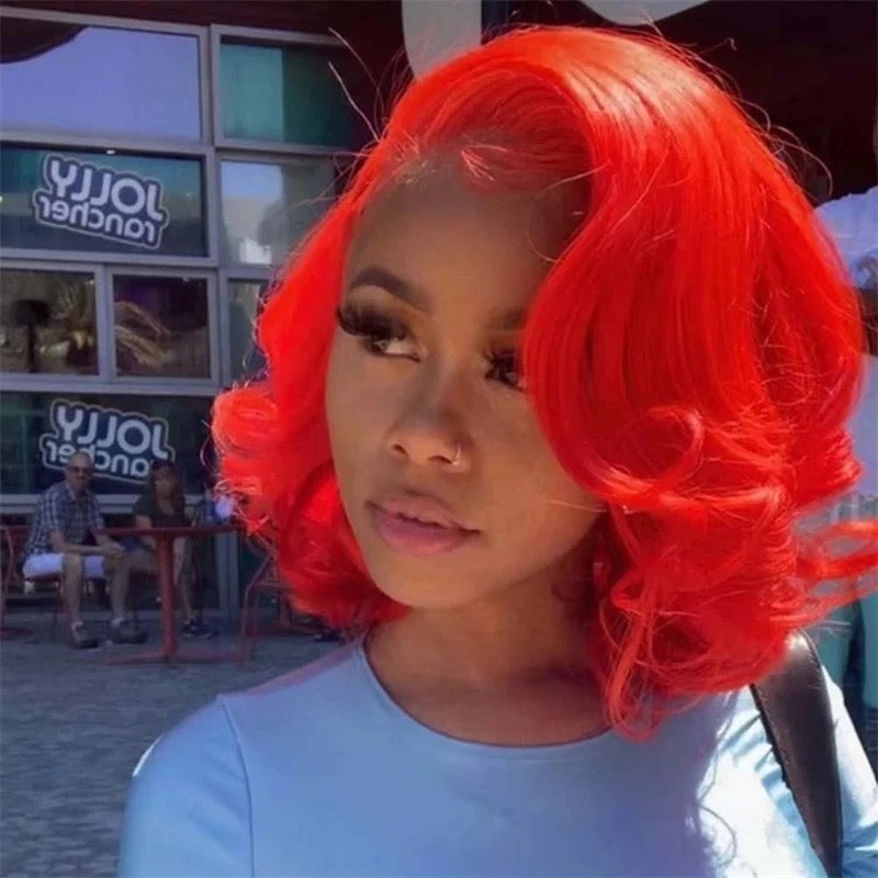 π5x5 Glueless Transparent Lace Wigs! Vibrant Pre-plucked colored
Straight & Body Wave Bobs 100% Premium Human Hair!