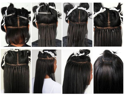 ✨8 Pcs Body Wave & Straight Clip-ins Extension 100 Grams 12A Grade 100% Premium Human Hair!