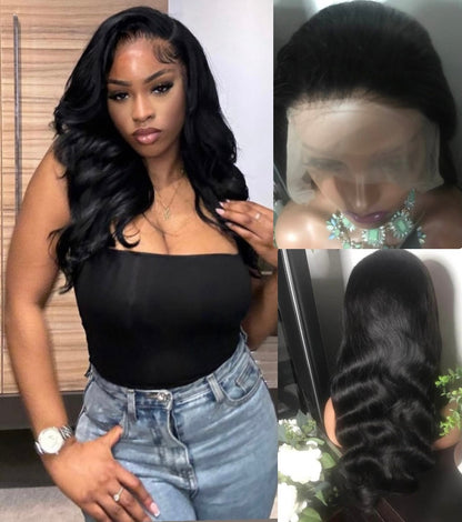 13x4 Lace Front Wig with 4C Edges | Body Wave & Straight | 100% Human Hair