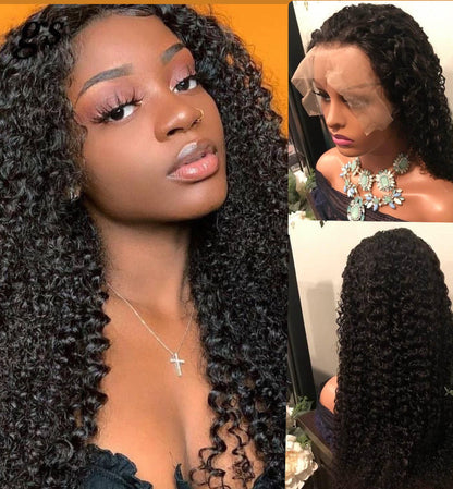 13x4 Swiss HD Lace Frontal Wig | Water Wave, Kinky Curly & Loose Wave | Grade 12A 100% Virgin Human Hair