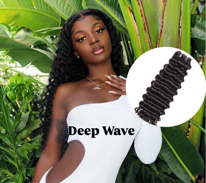 ✨Water Wave, Loose Wave, Deep Wave, Loose Deep Wave Bundles
95 Grams per bundle Grade 15A 100% Premium Human Hair Extensions with Cuticle Aligned strands are giving body, volume and a fabulous finish!❤️