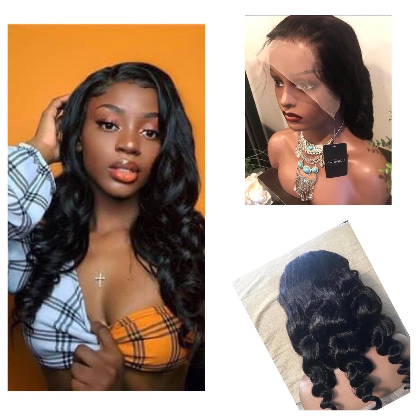 13x4 Swiss HD Lace Frontal Wig | Water Wave, Kinky Curly & Loose Wave | Grade 12A 100% Virgin Human Hair