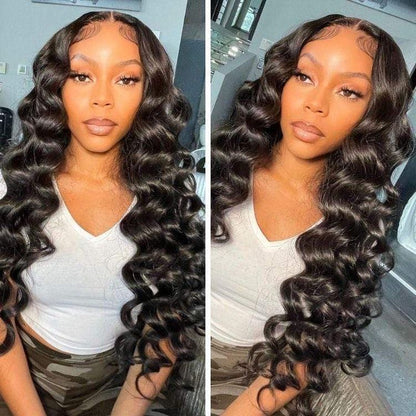13x4 Swiss HD Lace Frontal Wig | Water Wave, Kinky Curly & Loose Wave | Grade 12A 100% Virgin Human Hair